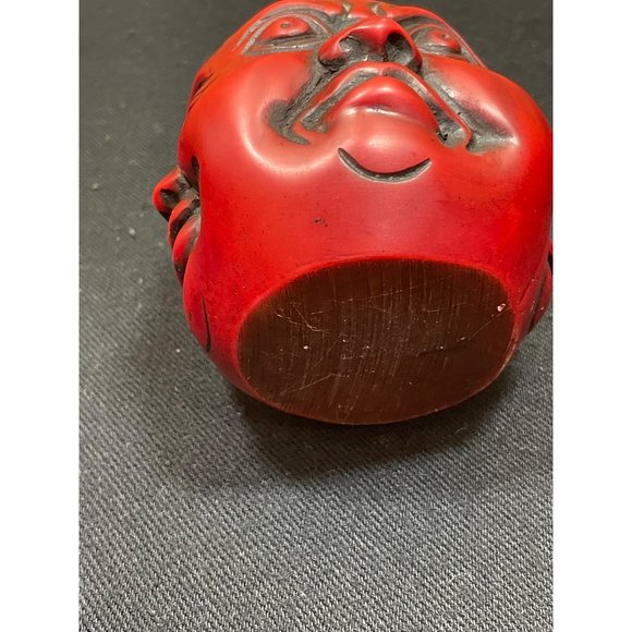 Vintage Buddha Four Face Resin Positive Energy Ornament Sculpture - Picture 7 of 8